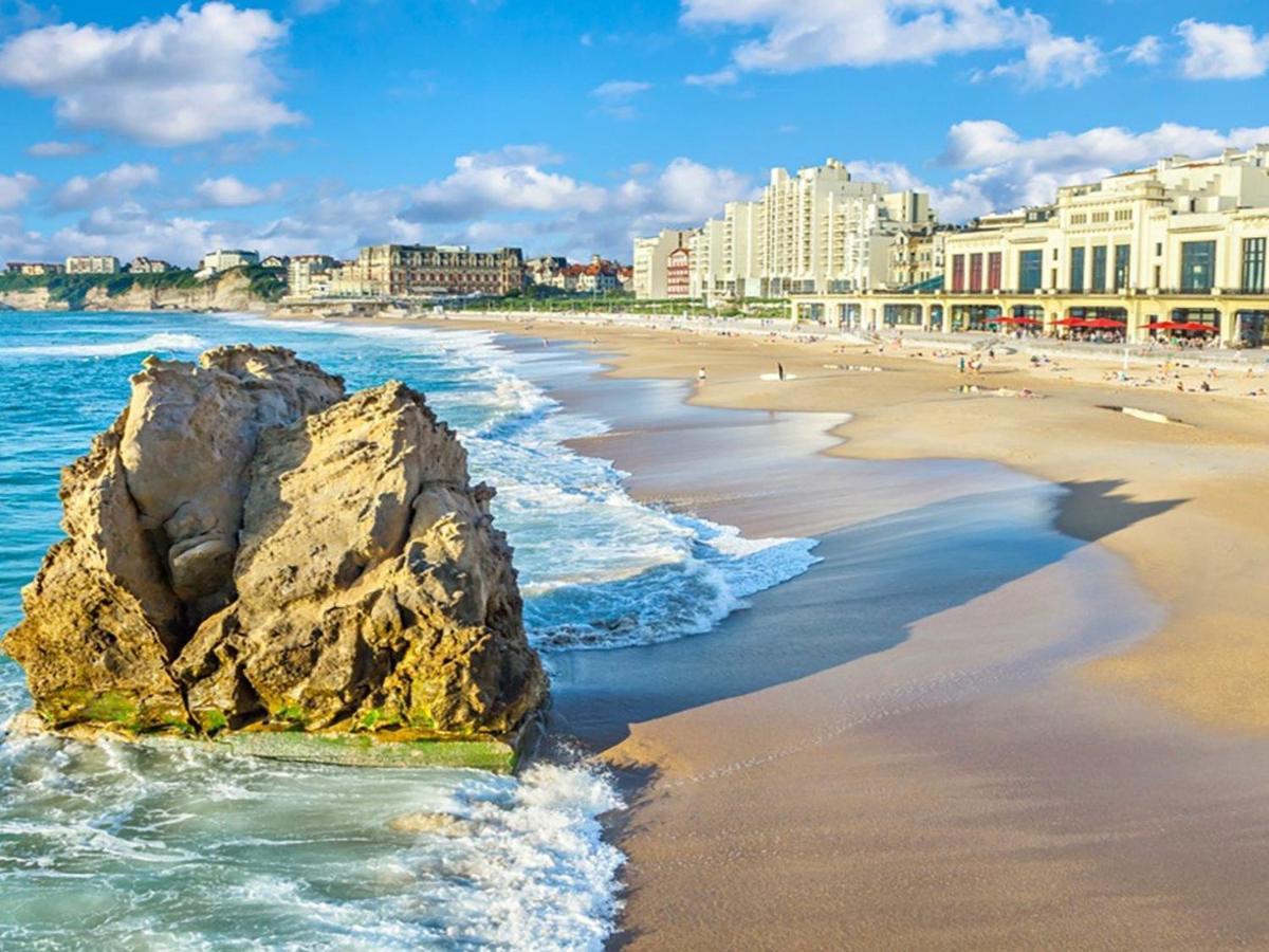Spacieux Studio A Biarritz, Proche Commerces Et Plage - Fr-1-3-541 Zewnętrze zdjęcie